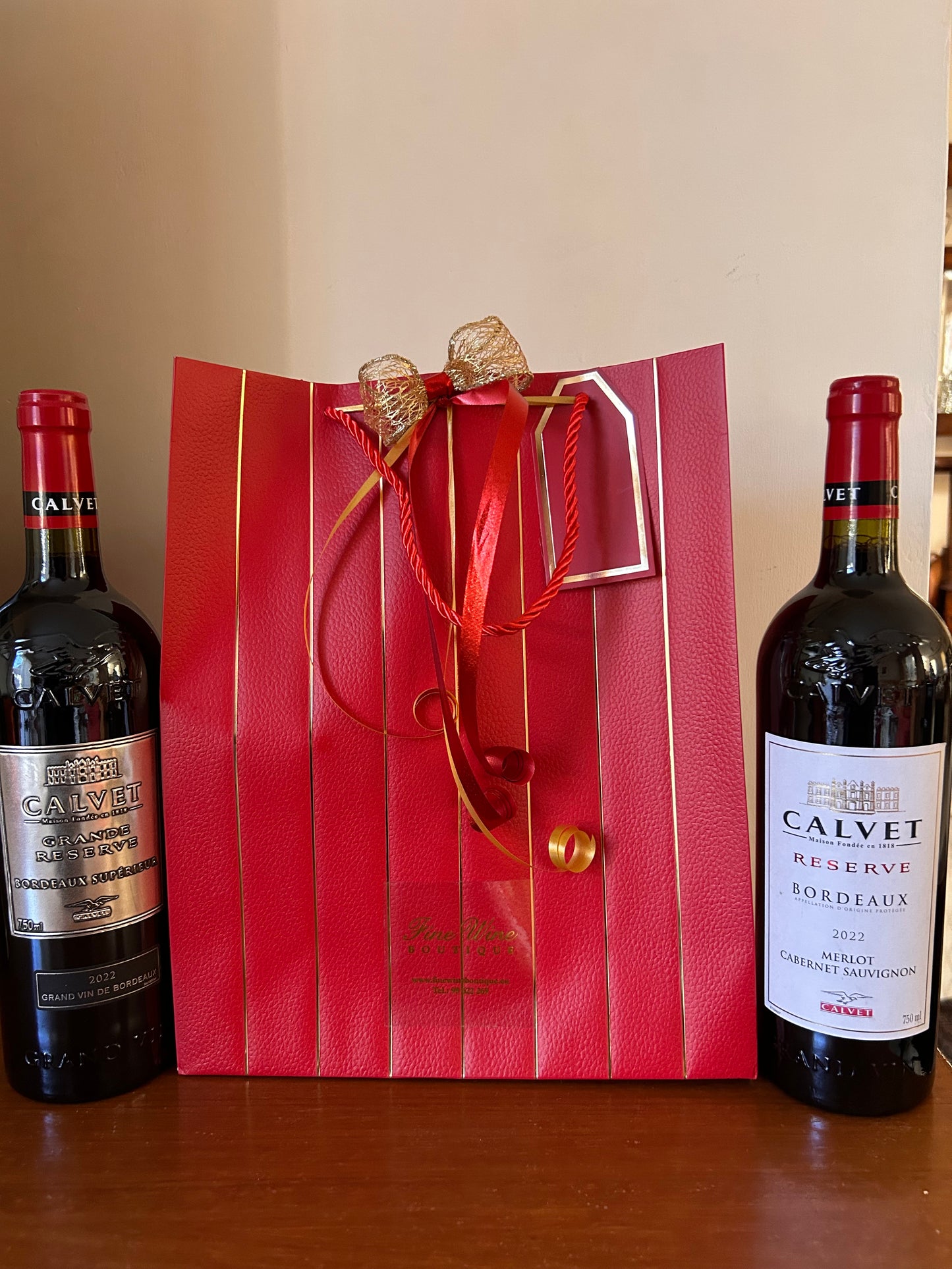 NEW YEAR'S GIFT DUO BORDEAUX