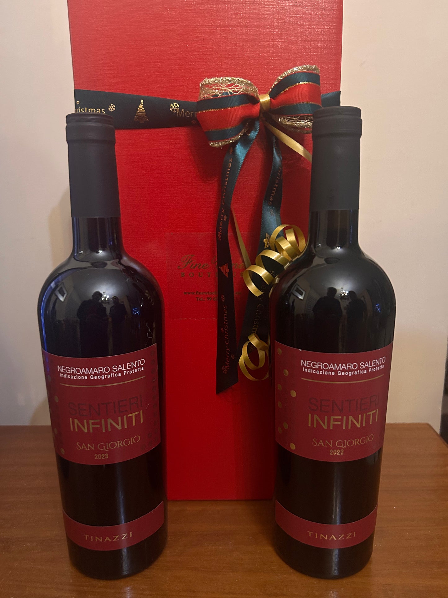 XMAS Gift Duo Negroamaro in Luxury Box