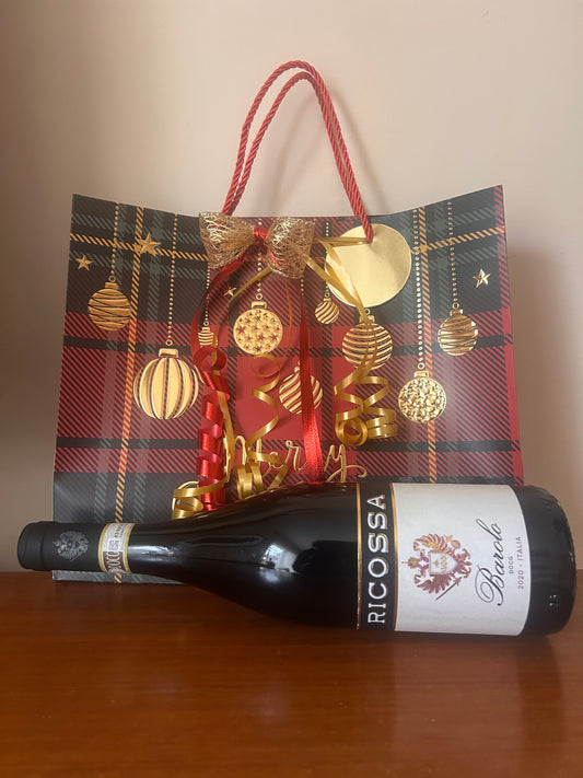 XMAS Gift Barolo in Luxury Xmas Bag